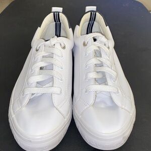 Nautica Women’s White Sneakers with Navy Accents*